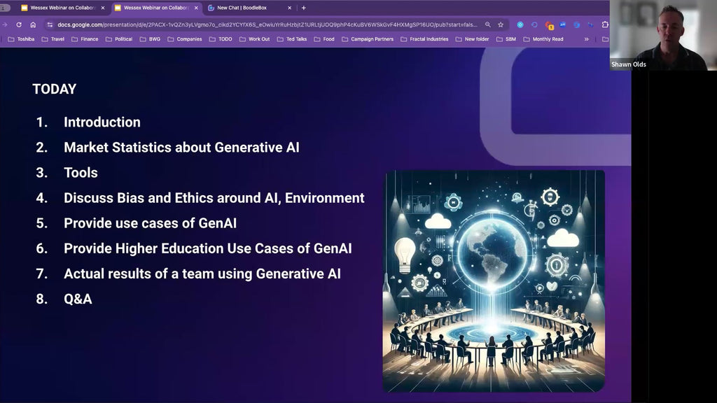 Shawn Olds: Introduction to Generative AI with BoodleBox