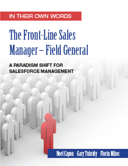 The Front-Line Sales Manager - Field General