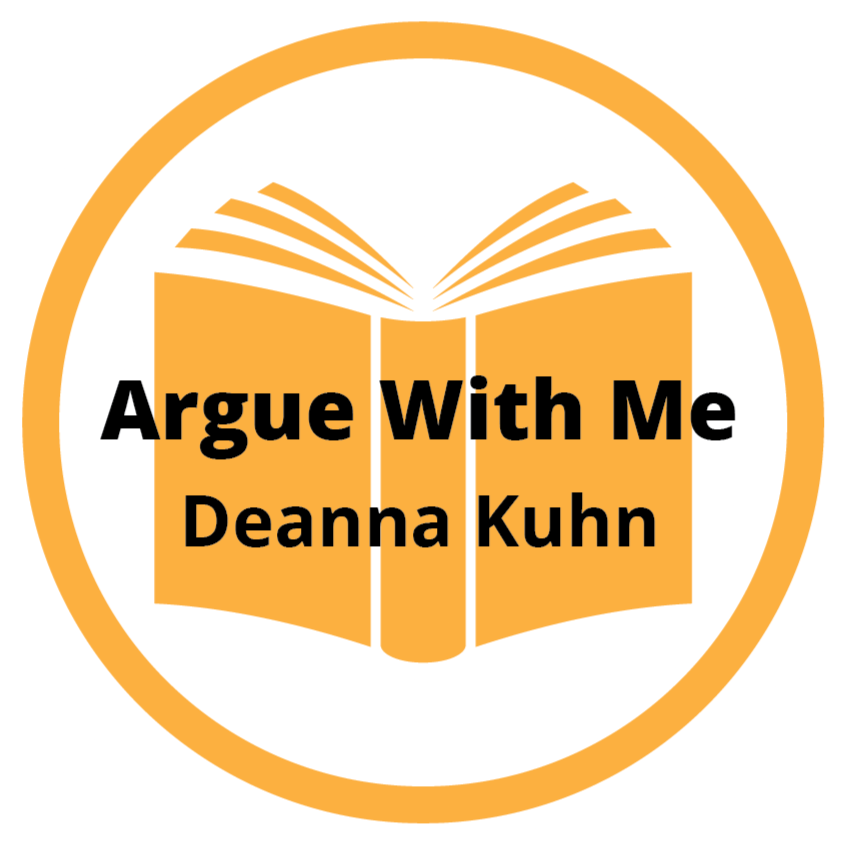 "Argue With Me" video book cover